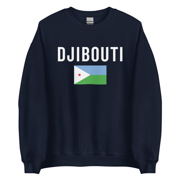 Djibouti Flag Sweatshirt