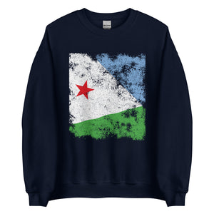 Djibouti Flag Sweatshirt