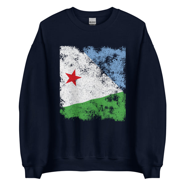 Djibouti Flag Sweatshirt
