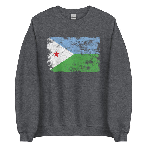 Djibouti Flag Sweatshirt