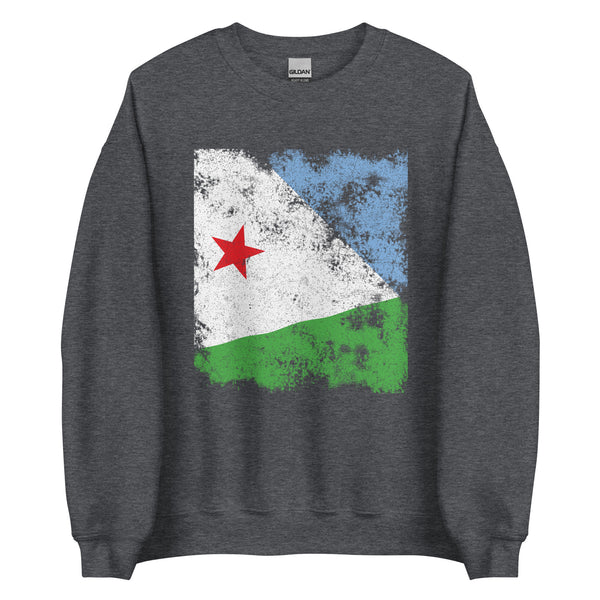 Djibouti Flag Sweatshirt
