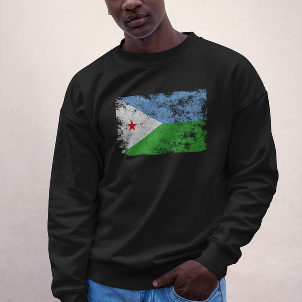 Djibouti Flag Sweatshirt