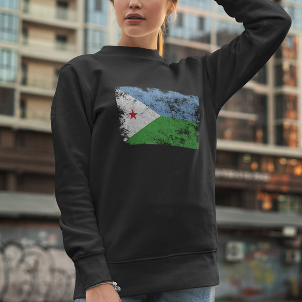 Djibouti Flag Sweatshirt