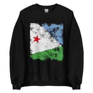 Djibouti Flag Sweatshirt