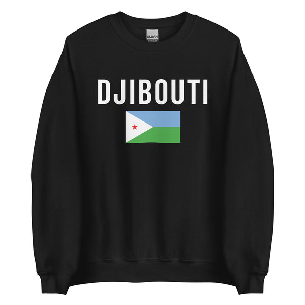 Djibouti Flag Sweatshirt