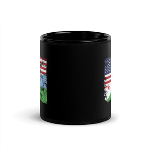 Djibouti USA Flag Mug