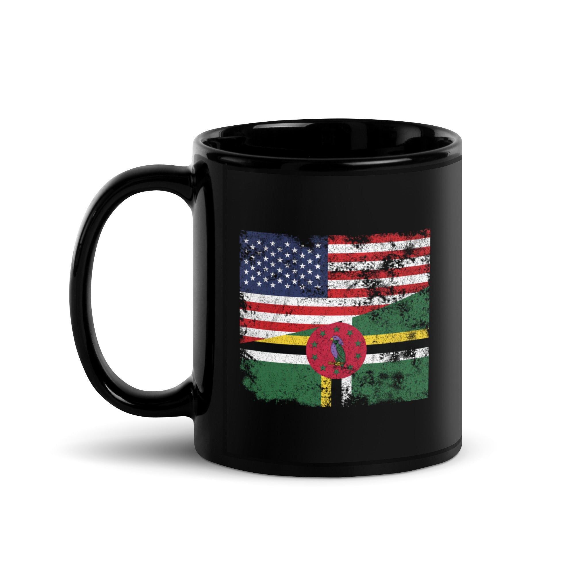 Dominica USA Flag Mug