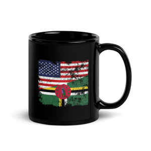 Dominica USA Flag Mug