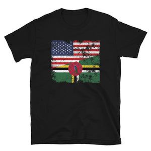 Dominica USA Flag T-Shirt
