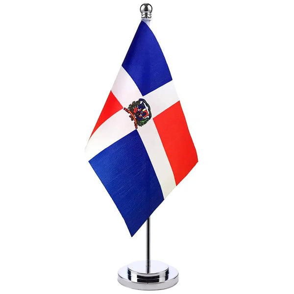 Dominican Republic Desk Flag - Small Office Table Flag