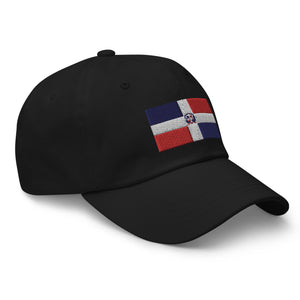 Dominican Republic Flag Cap - Adjustable Embroidered Dad Hat