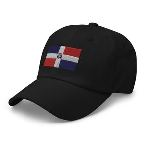 Dominican Republic Flag Cap - Adjustable Embroidered Dad Hat