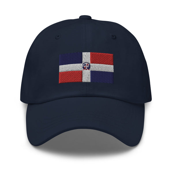 Dominican Republic Flag Cap - Adjustable Embroidered Dad Hat