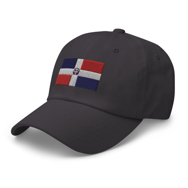 Dominican Republic Flag Cap - Adjustable Embroidered Dad Hat