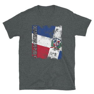 Dominican Republic Flag Distressed T-Shirt