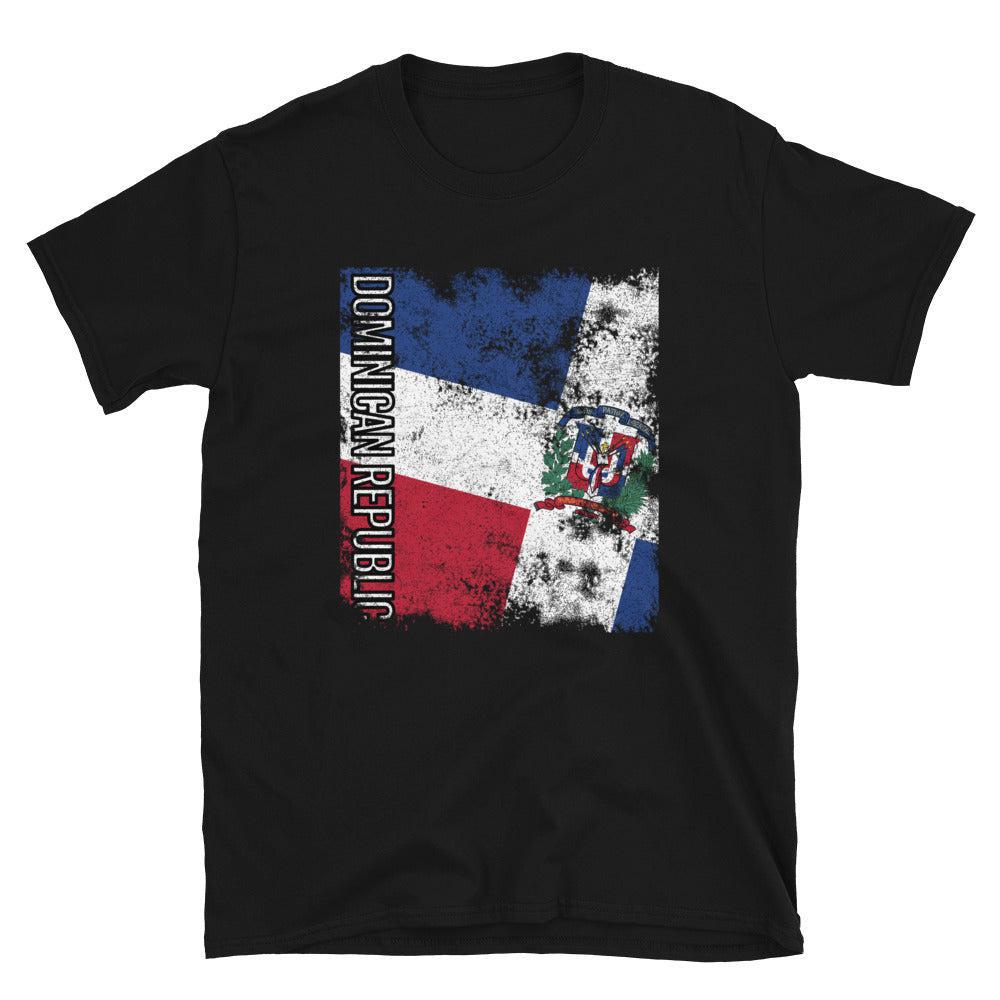 Dominican Republic Flag Distressed T-Shirt