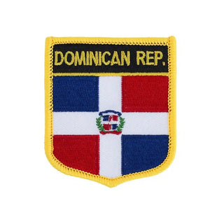 Dominican Republic Flag Patch - Sew On/Iron On Patch