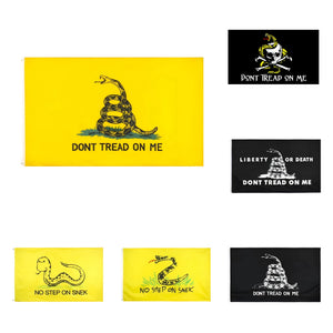 Don't Tread On Me Flags - 90x150cm(3x5ft) - Gadsden Flags
