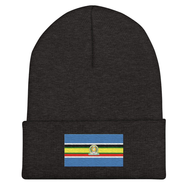 East African Community Flag Beanie - Embroidered Winter Hat