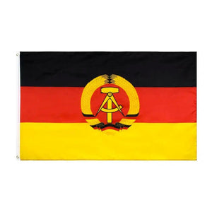East Germany Flag - 90x150cm(3x5ft) - 60x90cm(2x3ft)