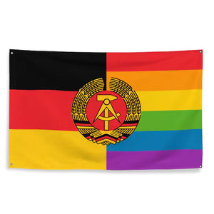 East Germany Pride Flag - 90x150cm(3x5ft) - 60x90cm(2x3ft)