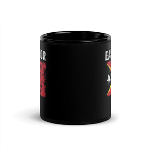 East Timor Flag Distressed Timorese Flag Mug