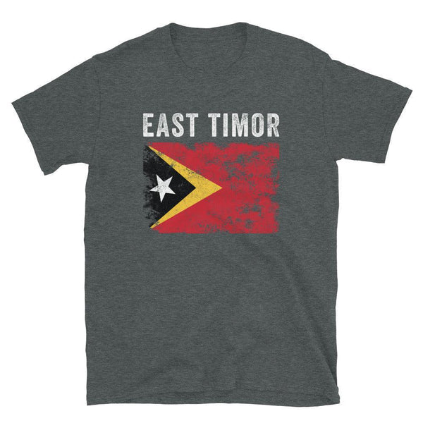 East Timor Flag Distressed Timorese Flag T-Shirt