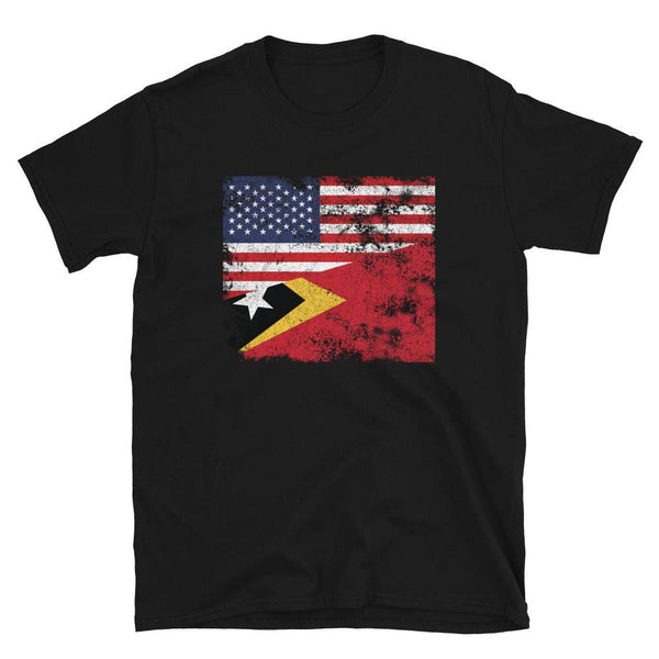 East Timor USA Flag T-Shirt