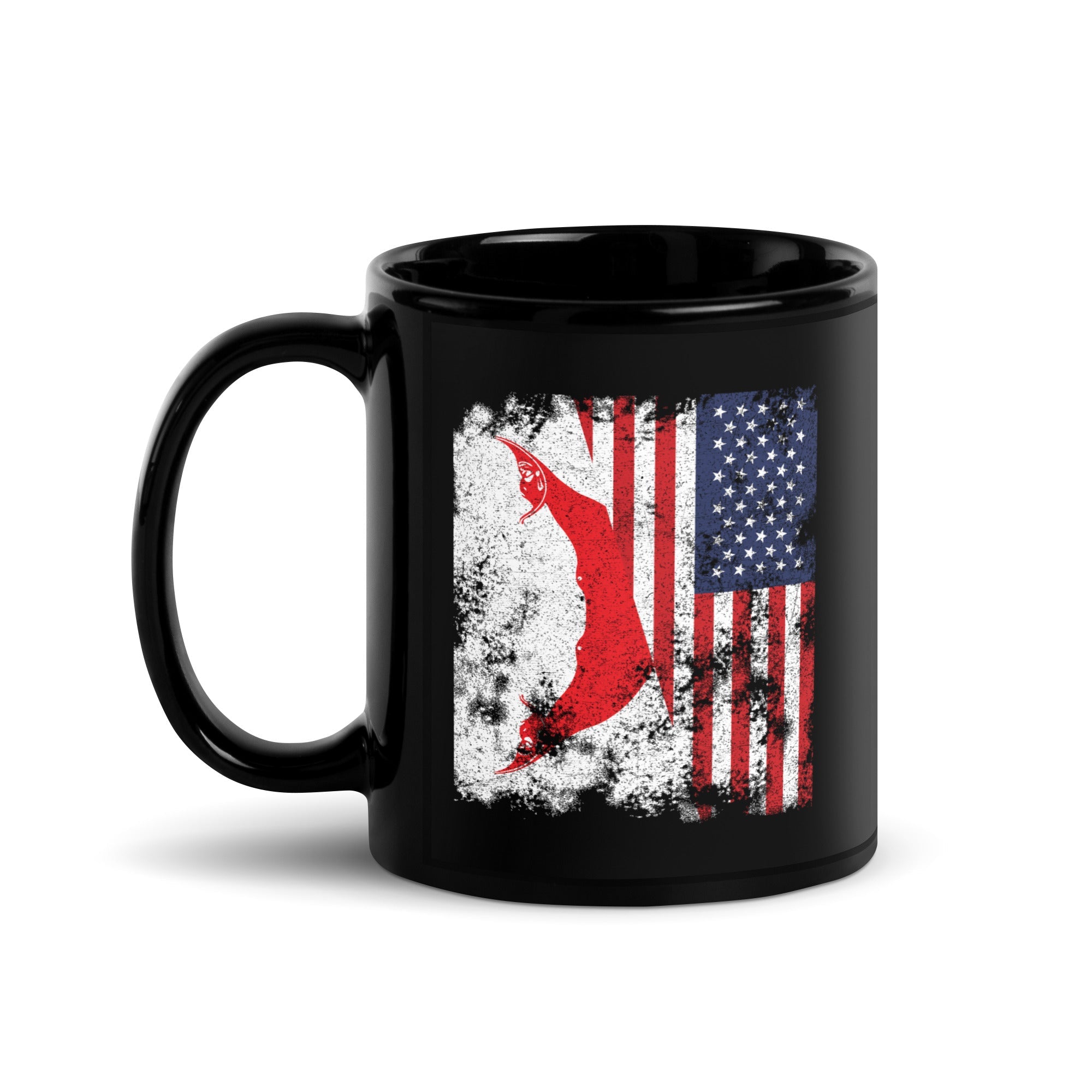 Easter Island USA Flag - Half American Mug