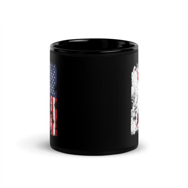 Easter Island USA Flag - Half American Mug