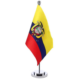 Ecuador Desk Flag - Small Office Table Flag