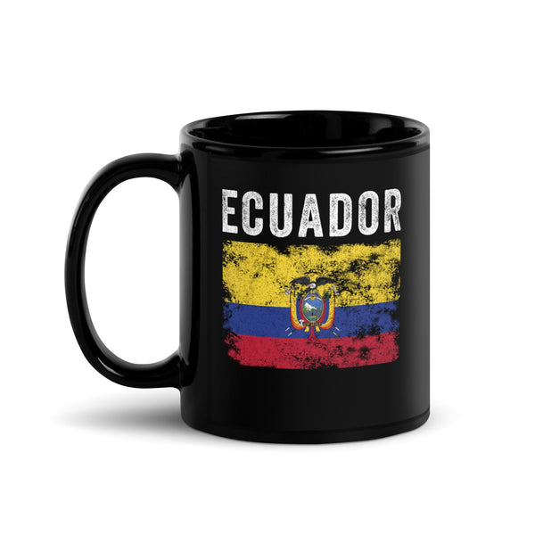 Ecuador Flag Distressed Ecuadorian Flag Mug