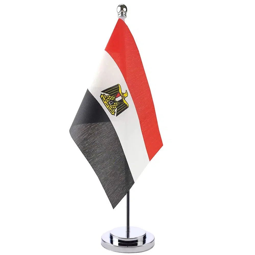 Egypt Desk Flag - Small Office Table Flag