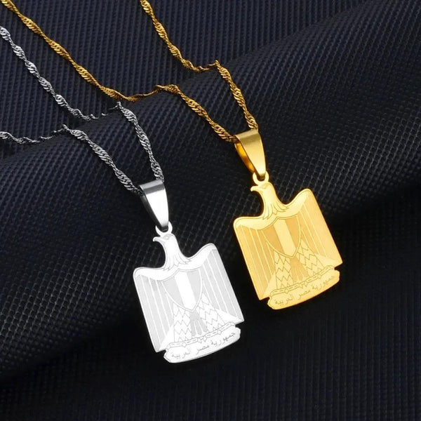 Egypt Eagle Pendant Necklace