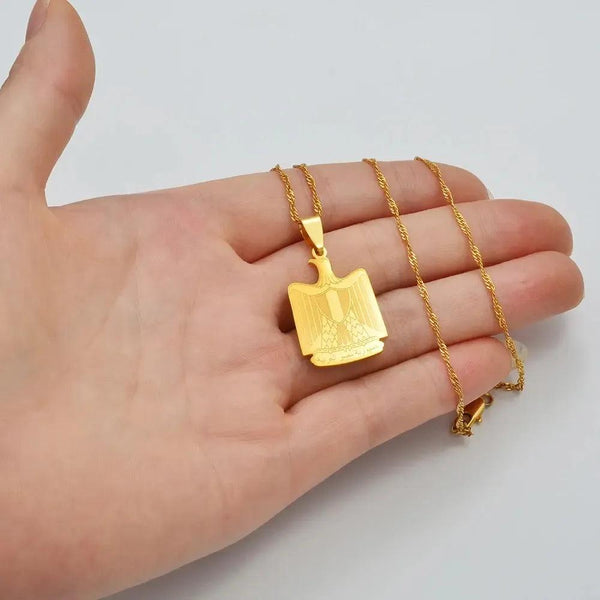Egypt Eagle Pendant Necklace