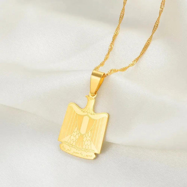 Egypt Eagle Pendant Necklace