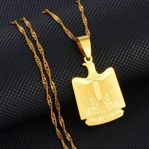 Egypt Eagle Pendant Necklace