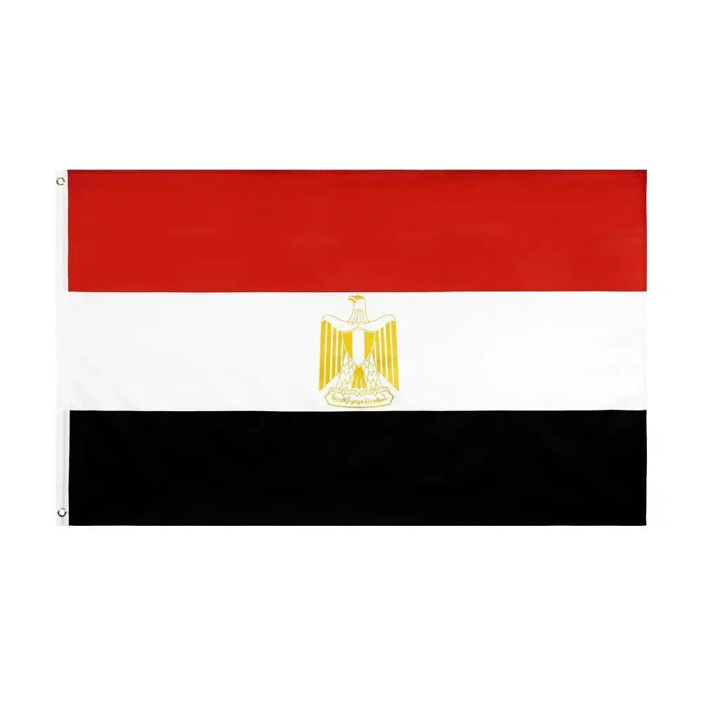 Egypt Flag - 90x150cm(3x5ft) - 60x90cm(2x3ft)