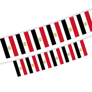 Egypt Flag Bunting Banner - 20Pcs