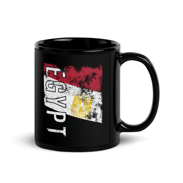 Egypt Flag - Distressed Flag Mug