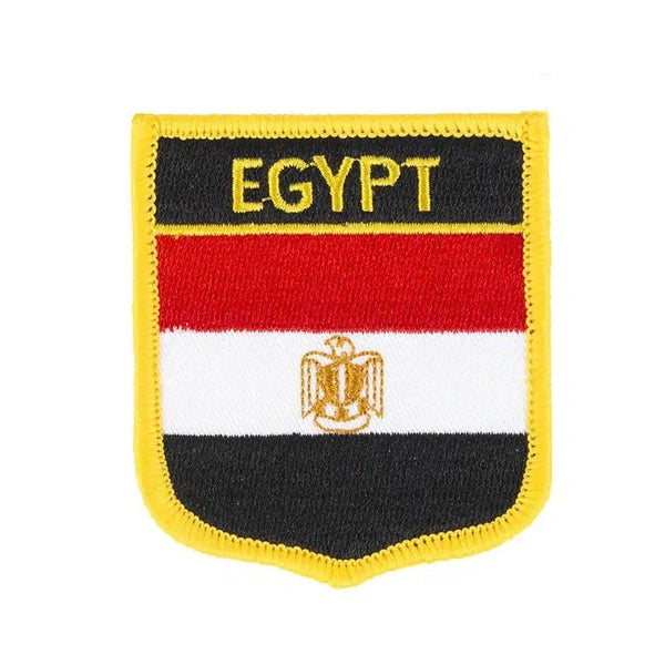 Egypt Flag Patch - Sew On/Iron On Patch