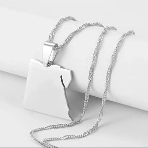 Egypt, Nepal, Sri Lanka, Saudi Arabia, Turkey, Yemen, Qatar Map Necklaces