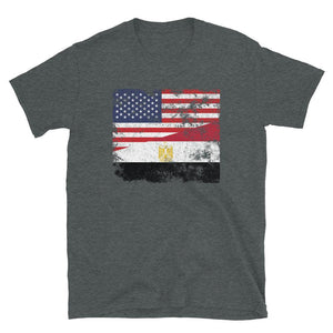 Egypt USA Flag T-Shirt