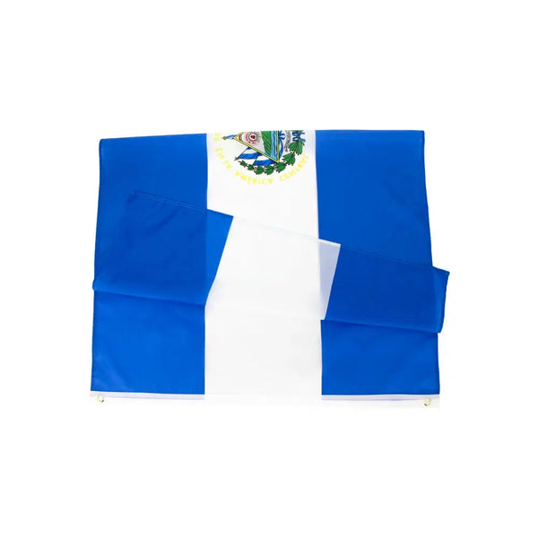 El Salvador Flag - 90x150cm(3x5ft) - 60x90cm(2x3ft)
