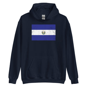 El Salvador Flag Hoodie