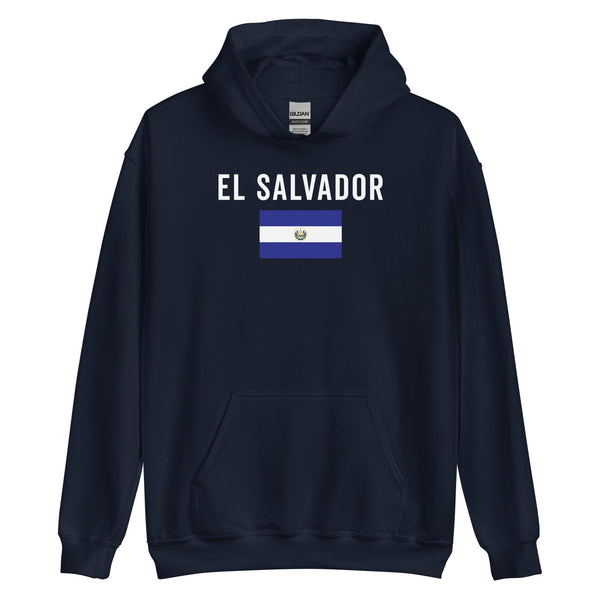 El Salvador Flag Hoodie