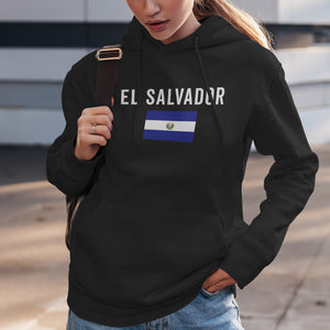 El Salvador Flag Hoodie
