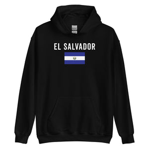 El Salvador Flag Hoodie