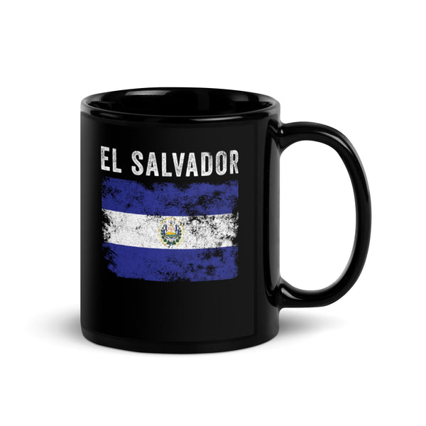 El Salvador Flag Vintage Salvadoran Flag Mug