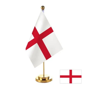 England Desk Flag - Small Office Table Flag